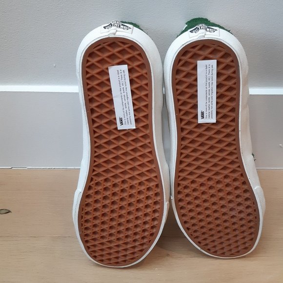 Vans - SK8-HI - greenhouse/blanc - Men's size 9 - NEW - Picture 12 of 14